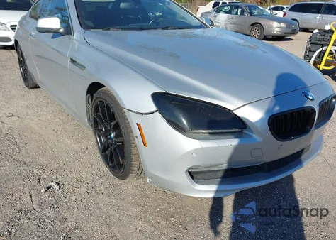 2012 BMW 650I из США, поврежденный, VIN WBALX3C54CC528772